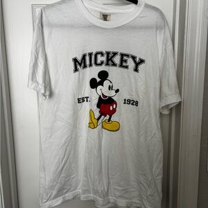 Mickey Mouse White T-Shirt